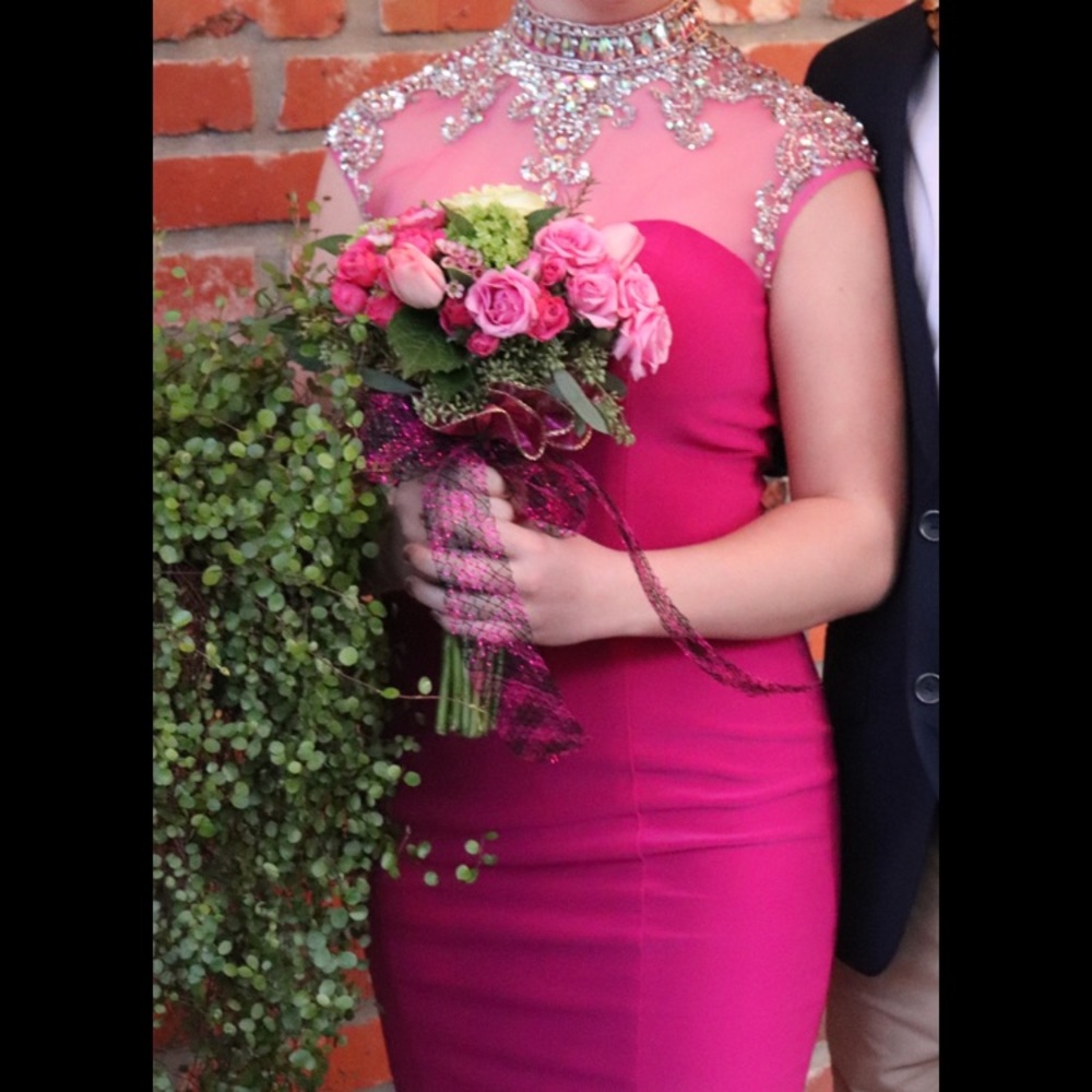 Magenta Hannah S homecoming dress